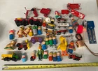 vintage Fisher Price figures Sesame Street cars estate lot toys and more