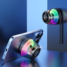 Mini Magnetic Bluetooth Speaker,Loudspeaker with Bass Diaphragm,5W Internal-Magn