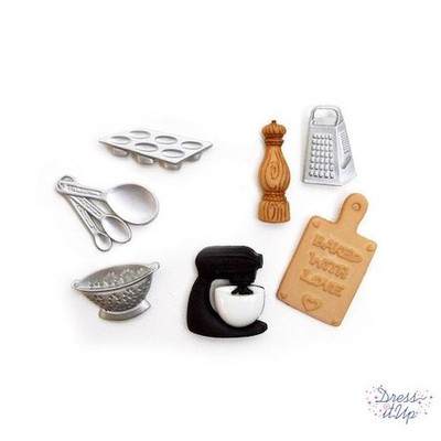 Dress It Up Knöpfe - The Master Chef 7 Teile #6539