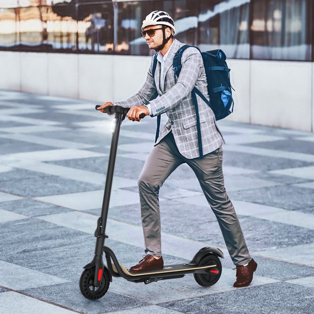 Used Adult Electric Scooter Folding Kick Push E-Scooter Power Assist Commute