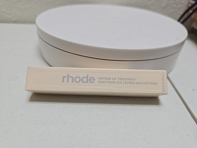 rhode Peptide Lip Treatment Salted Caramel 10mL Shea Butter Babassu Peptides