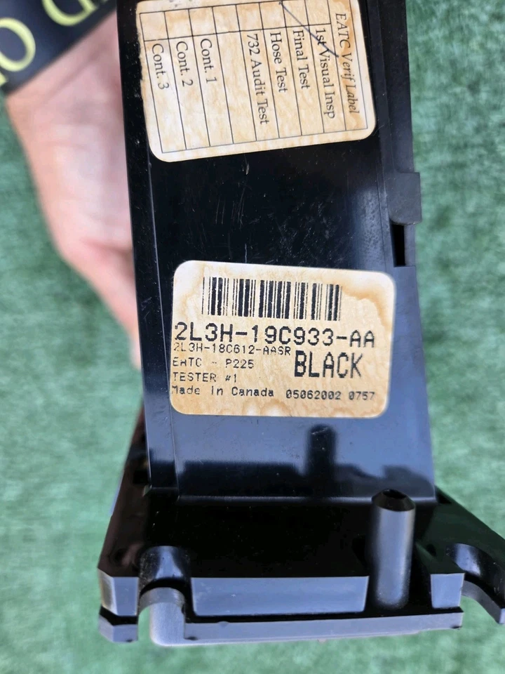 2002-2003 Ford F-150 F150 A/C Heater Temperature Climate Control Eatc Digital - Image 3 of 4