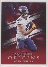 2018 Panini Origins Red /299 Adam Thielen #5 n0c