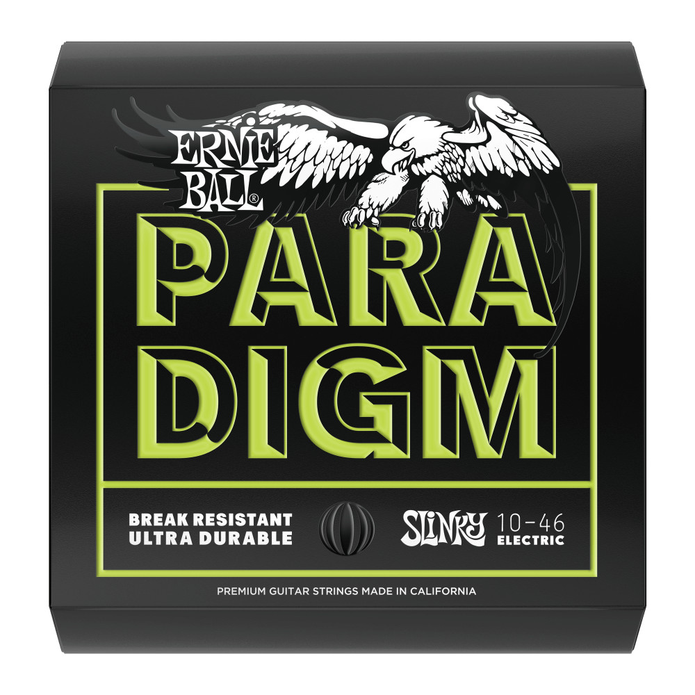 Ernie Ball #2021 Paradigm Regular Slinky Electric Guitar Strings Gauge .010-.046