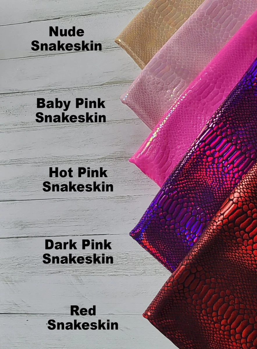 Hot pink snakeskin best sale dress