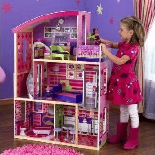 barbie size dollhouse furniture girls playhouse dream play wooden