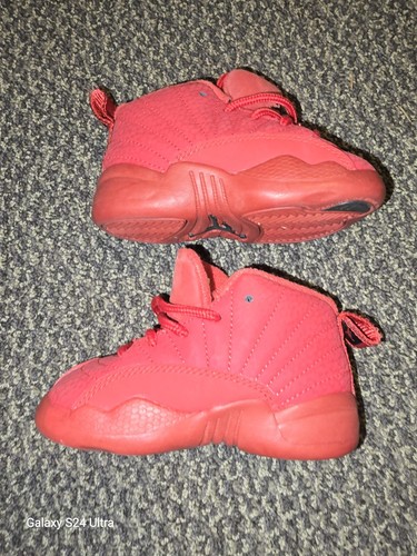Toddlers Kids Nike Air Jordan 12 Retro Red (850000 116) - Picture 4 of 6