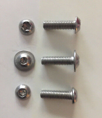 100 Stk Linsenschrauben DIN 7985 TORX Edelstahl V2A M2 M2,5 M3 M4 M5 M6 M8 A2