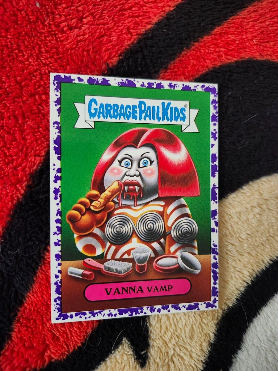 GPK Garbage Pail Kids Trading Card Purple Vanna Vamp | eBay