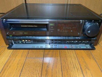 SONY EDV9000 ED Beta Deck Video Cassette Recorder black USED | eBay