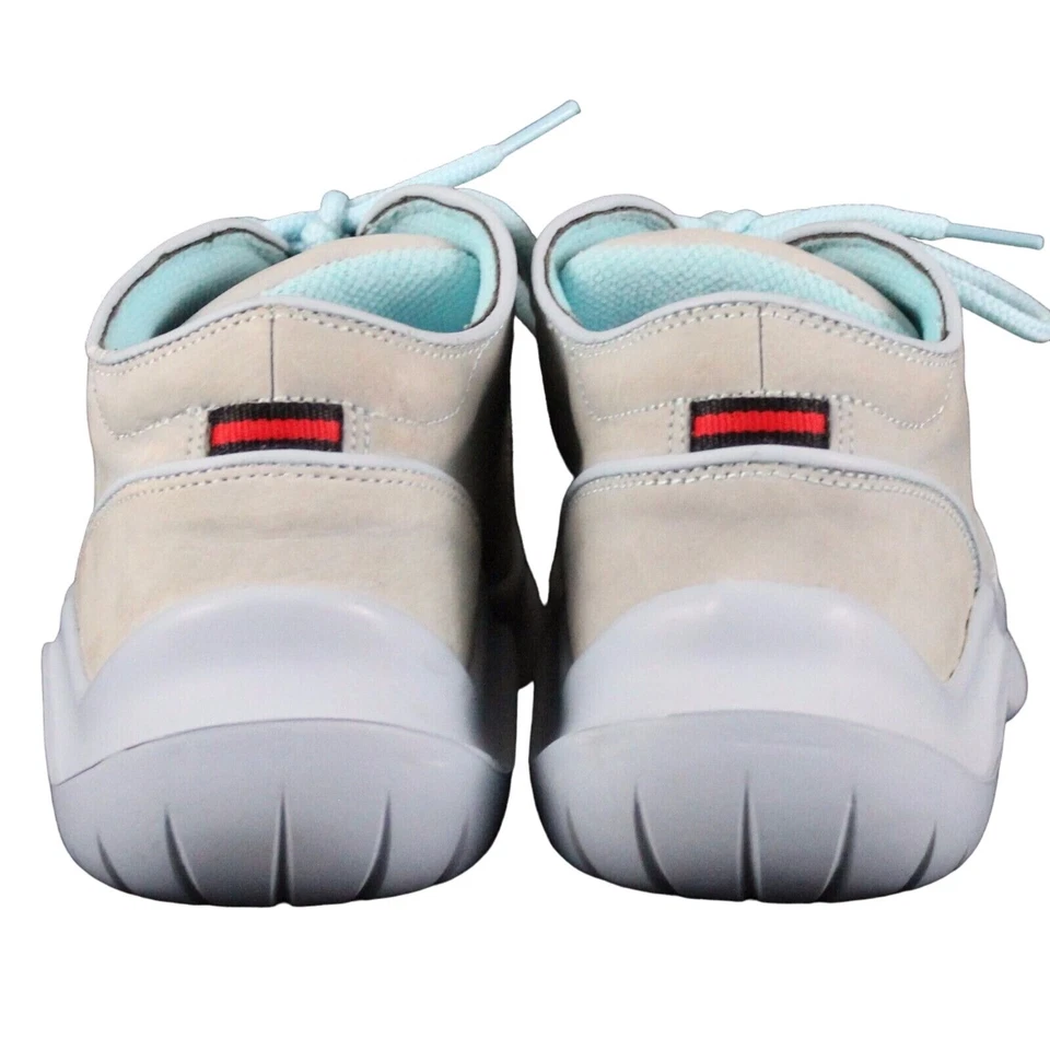 Fubu Marla 6M Blue Low Profile Ankle Suede Leather Lace Up Street Wear Shoe - Image 3 of 4