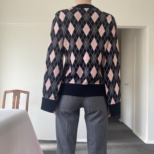 A F VANDEVORST FW 2001 Argyle Knit Sweater - 第 4/13 張圖片
