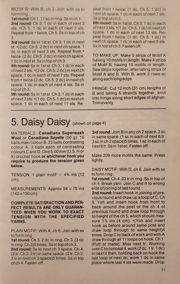 Afghans For You Knitting Patterns By Beehive - Image 3 of 4