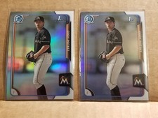 2015 Bowman Chrome Refractor Cody Poteet RC (2) NY Yankees