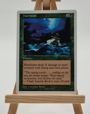 Hurricane Fifth Edition (5ED) Magic Karte MTG englisch  (Hurrikan)