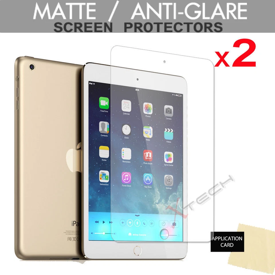 NOT SPECIFIED 2 Pack of ANTI GLARE MATTE Screen Protector Guard Covers for Apple iPad Mini 3 2