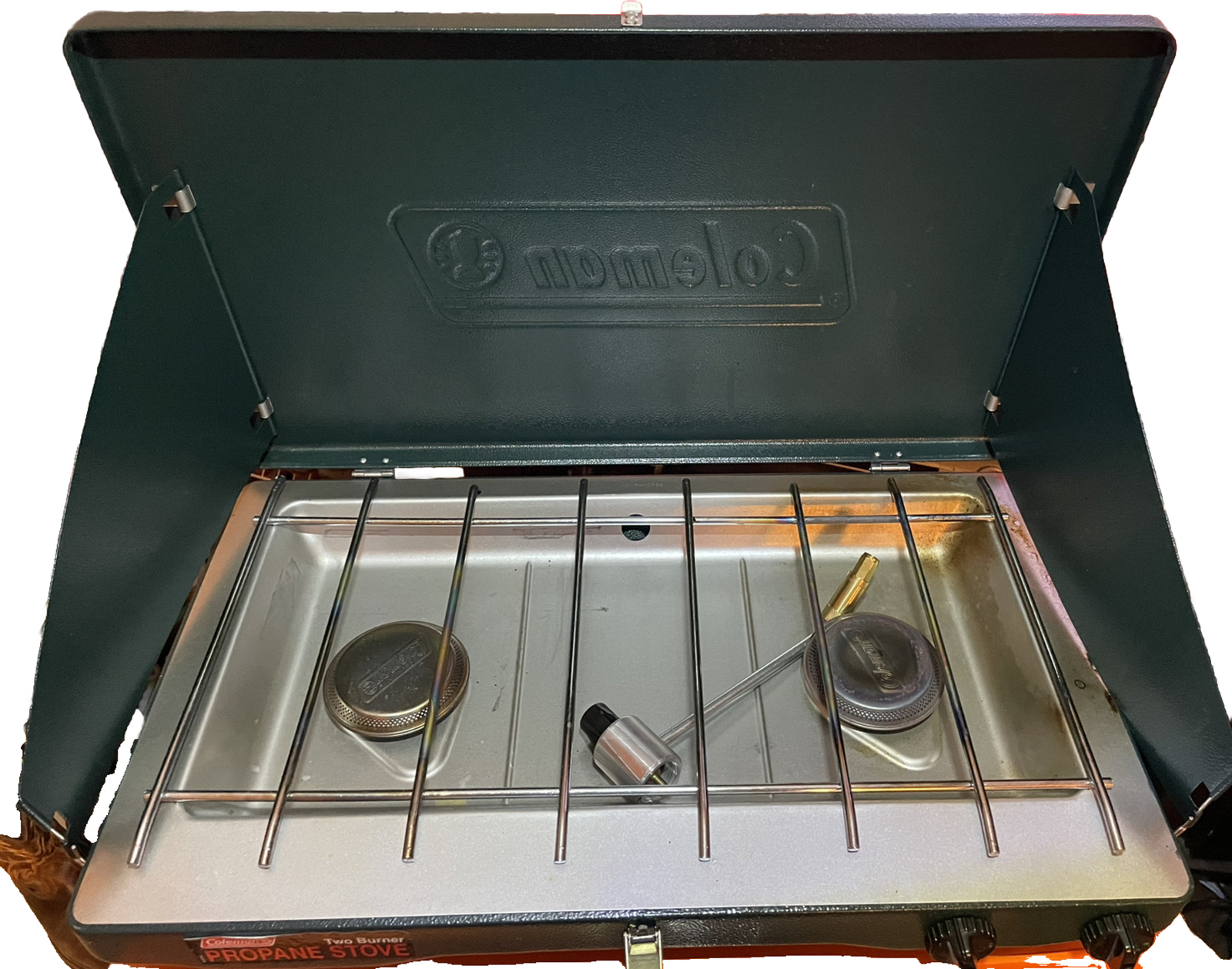 Coleman Matchlight 10,000 BTU 2Burner Propane Stove eBay