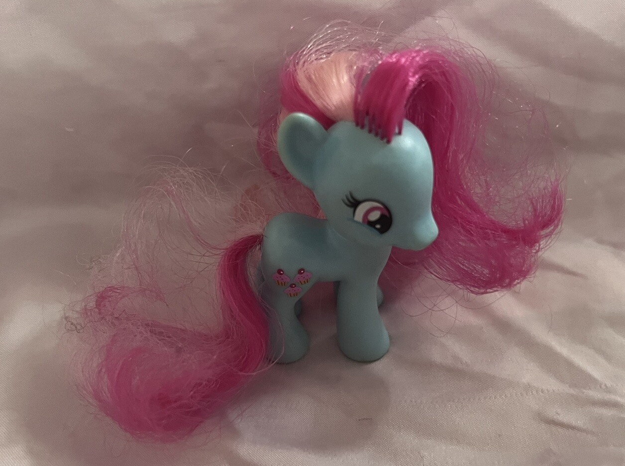 My Little Pony Mrs Cake Spazzolabile Figura 3"" Hasbro MLP G4 FIM USATA