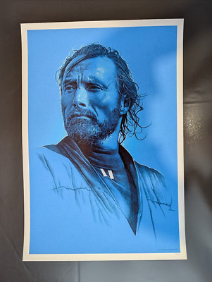 Gabz Star Wars Portrait (Galen Erso) - Reg - Kunstdruck - 13x19 - #/100