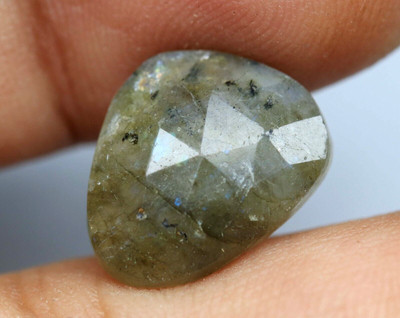 4.00 Ct Certified Natural Golden Fire Labradorite Untreated Pear Loose Gemstone