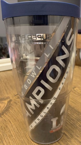 Tervis 30oz tumbler England Patriots Super Bowl 52 AFC Champions Classic - Picture 2 of 3
