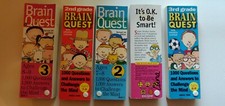 Brain Quest 2 Second Grades and 3 Third Grades Educational Homeschooling
