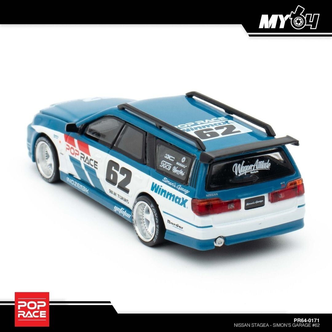 Pop Race NISSAN SKYLINE R34 STAGEA SIMON'S GARAGE Foshan All In