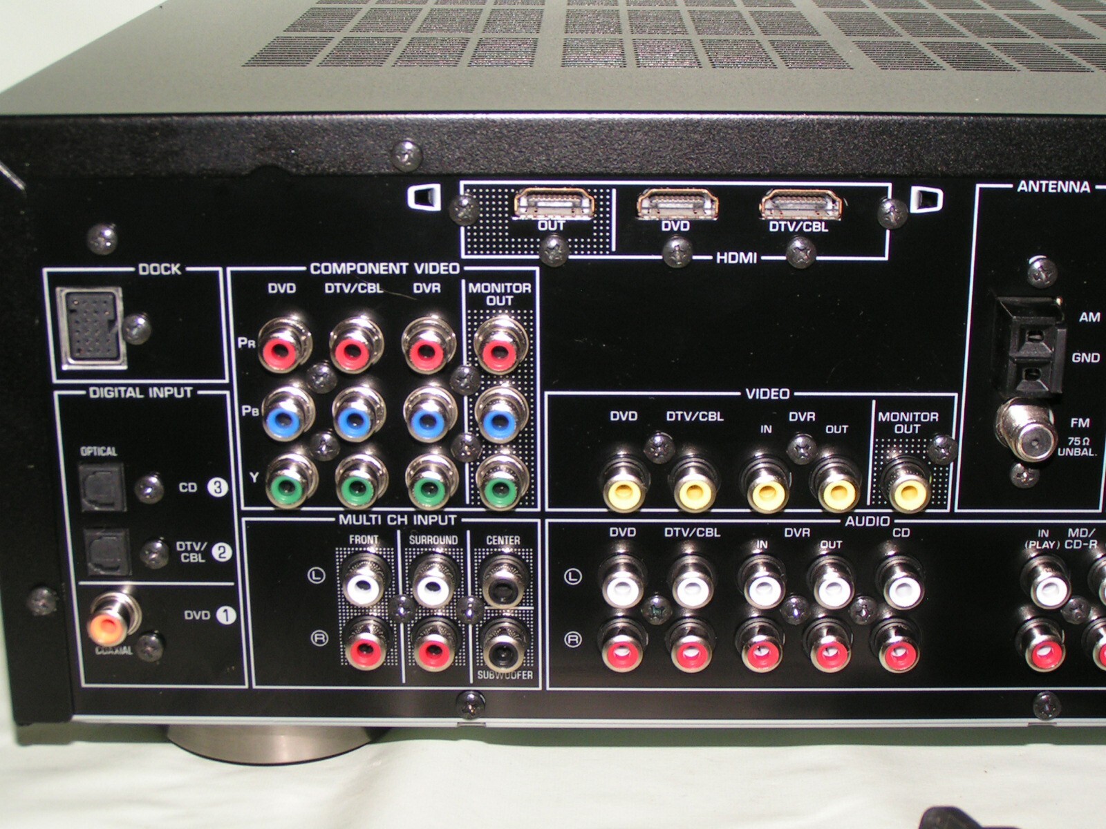 YAMAHA HTR6130 HDMI 5.1 Home Theater Receiver Bundle w/Remote, Manual