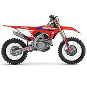 D'COR White Complete HRC Graphics Kit Fairing Decal Set 20-10-941