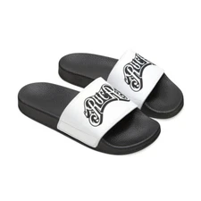 Outlaw Surf Co x RVCA Men's Slide Sandals White