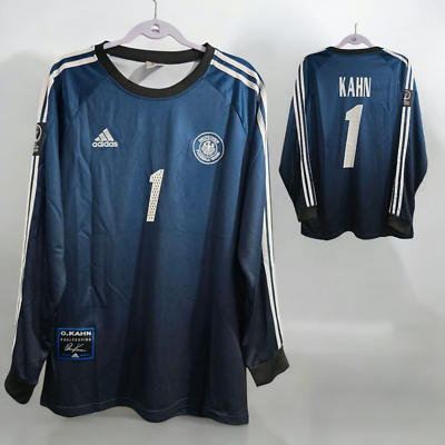 GERMANY GOALKEEPER - Wold Cup 2002 - OLIVER KHAN # 1 - 2XL (USA-XL