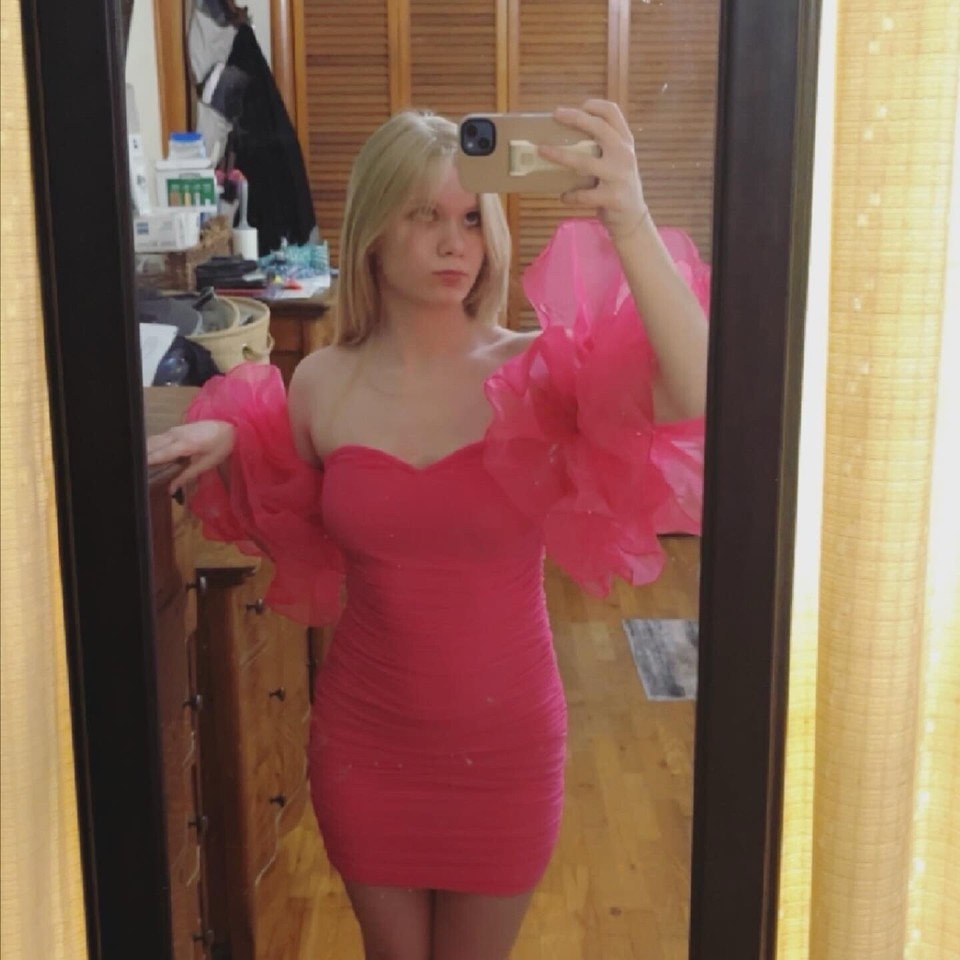 hot pink birthday dress xs eBay