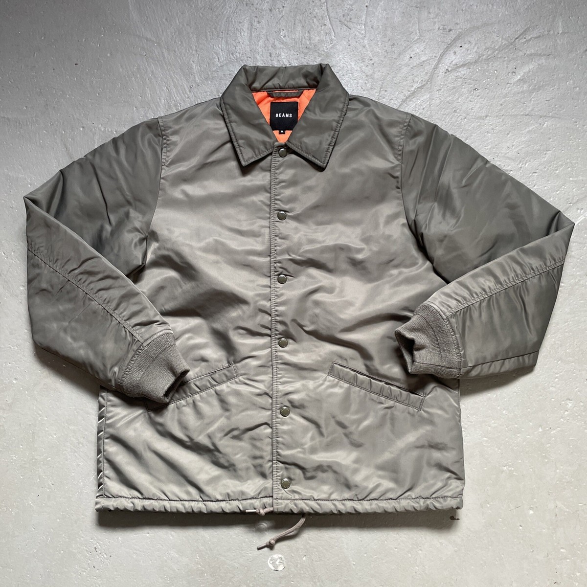 【美品】BEAMS ビームス　 MA-1 thermolite Lサイズ Beams Japan Thermolite Insulated Bomber Military Style