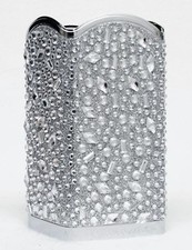 1 Bath Body Works SILVER TOSSED GEM DIAMOND Foaming Hand Soap Holder Sleeve