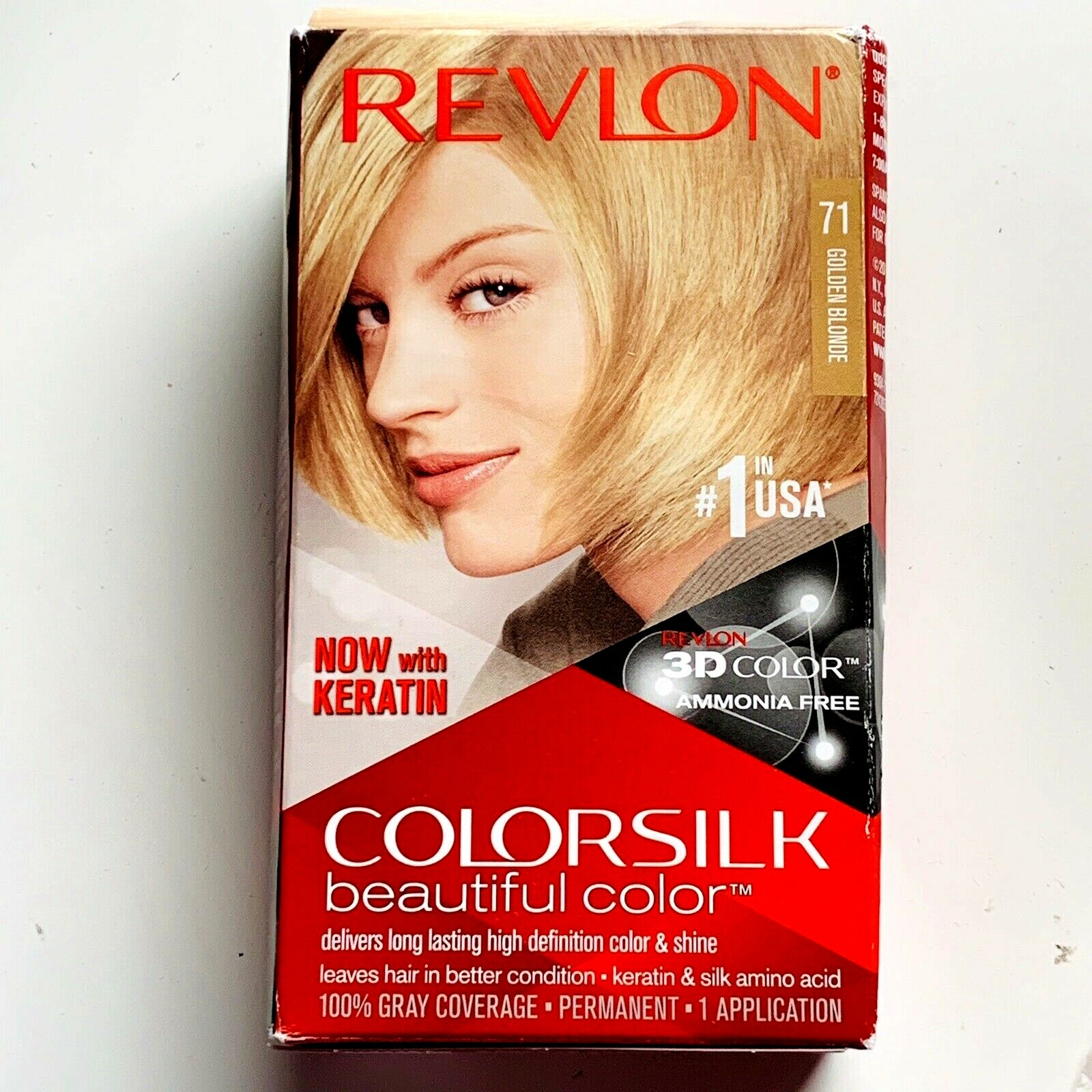 revlon colorsilk golden blonde 71