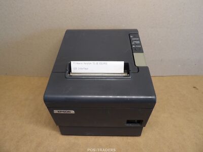 Epson TM-T88IV M129H Thermal Ticket Receipt Printer Powered USB 80mm GREY + PSU