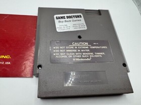 Karnov Nintendo NES Authentic Game with Manual and Sleeve - Tested