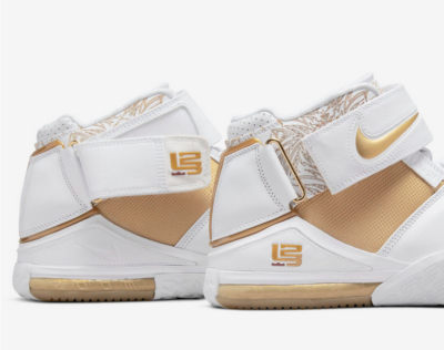 Nike Zoom Lebron 2 Maccabi Lebron James Basketball Sneakers White