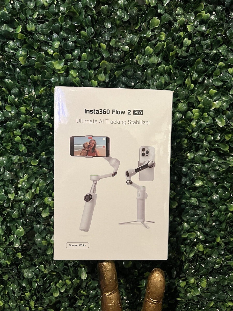 美品　insta 360 flow 2 pro スタビライザー ホワイト Amazon.com: Insta360 Flow 2 Pro White - Foldable AI Phone