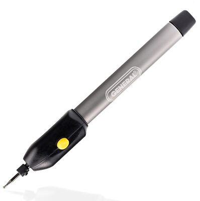 General Tools 505 Cordless Engraving Pen for Metal - Diamond Tip Etching Tool