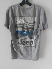 Jeep Grey Graphic OBX Outer Banks T-Shirt Men’s Size M 