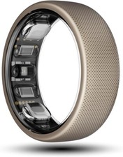 Amazfit Helio Smart Ring - No Subscription, Monitor Sleep, Heart Rate, Titanium