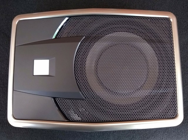 clarion underseat subwoofer