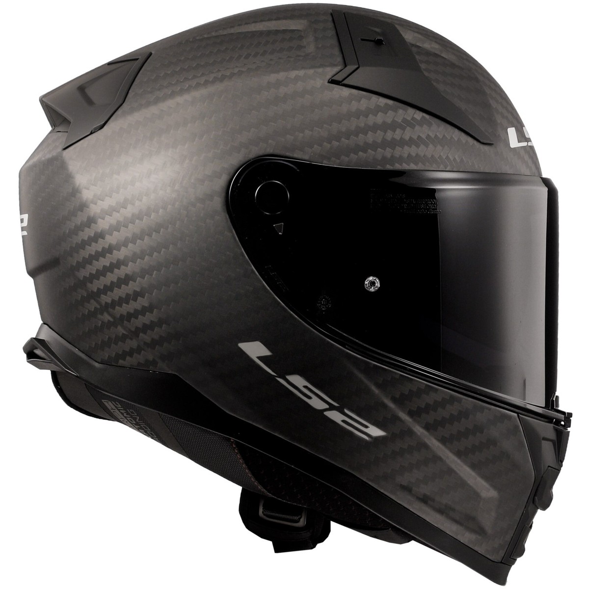 Motorcycle Helmet XL - LS2 FF811 Vector II 2 Carbon Solid Full