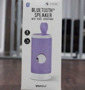 vivitar bluetooth speaker with voice assistant