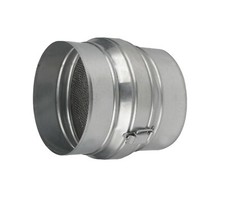 Camino Canna Fumaria Inline Filtro/Ventilazione Condotto Metal Fly Schermo / IN