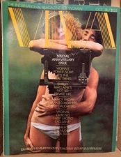 VIVA OCTOBER 1974 VINTAGE WOMENS MAGAZINE COLLECTORS ANNIVERSARY ISSUE -NICE!
