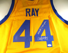 Clifford Ray / Autographed Golden State Warriors Custom Basketball Jersey / JSA