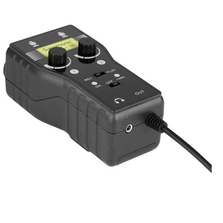 Saramonic 2-Channel Audio Interface w/XLR, 1/4" & 1/8" for Apple iPhone &... - Image 3 of 4