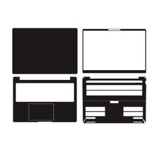 Laptop Sticker Skin Protector For Dell PRO max16 plus
